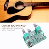 3 Control Knobs EQ Equalizer Built in Pickup for Guitar