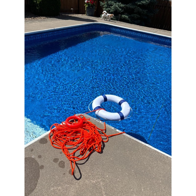Child Pool Life Ring Buoy Life Preserver Ring with Lifesaving