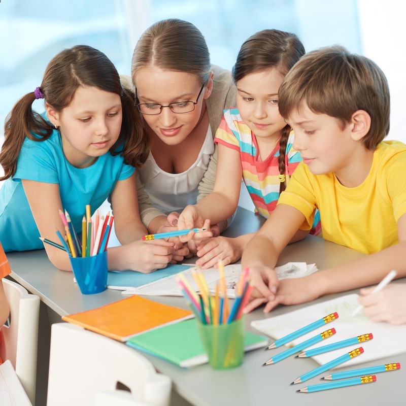 Outus 144 Pcs Mini Golf Pencils Bulk Half Pencils with