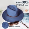 DRESHOW Womens Summer Straw Sun Hat Wide Brim Bucket Hats
