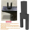 Blacksmith Hardy Anvil Tool 7/8" hardy Turning Bending Forge Scrolling