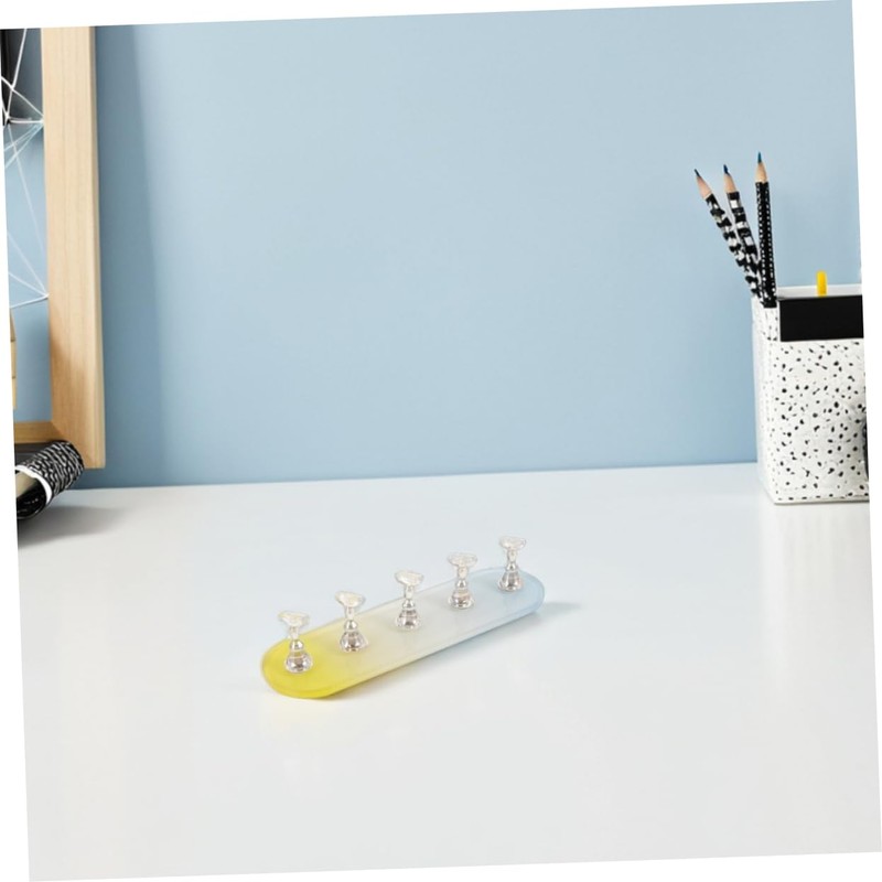 TOVINANNA 2 Sets Magnetic Nail Tip Display Holder Acrylic Nail