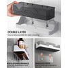 2-Pack Shower Caddy, Separable Shower Organizer, No Drilling Double Layer