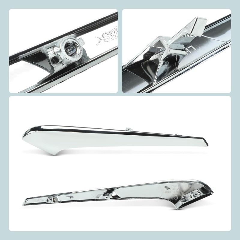 YHTAUTO Front Bumper Cover Molding Compatible with Mitsubishi Mirage/Mirage G4
