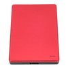 2.5in Red External HDD 6Gbps Transmission Portable External HDD Aluminum