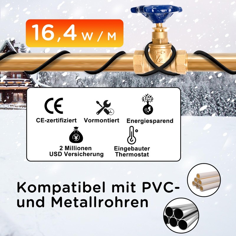 Heatit JHSF 1m, 2m, 4m, 8m, 12m, 14m, 18m, 24m,