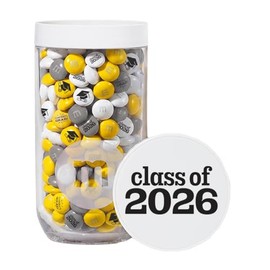 M&M'S® Graduation Class of 2026 Gift Jar, 12.7 oz Pre-Designed M&M'S® Chocolate Candies, Unique Class of 2026 Graduation Gift