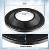 Dreyoo Tip Toe Bath Drain Stopper and Cover Tub Stopper