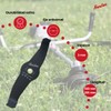 Avalon - 2 Curved Tip Disc for Brushcutter, Blade for