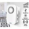 Orno Erato Outdoor Wireless Bell Socket Waterproof IP44 100 m