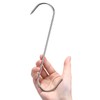 12 Pcs Stainless Steel Meat Hooks, 8 Inch S Shaped