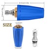Rotating Turbo Nozzle Universal for Water Pressure Washer, Nozzle for