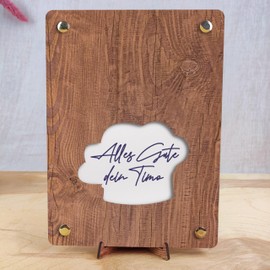 Geldgeschenk für Küchenmaschine - XL Geldgeschenk aus Holz inkl. Ständer | Küchenmaschine - Perfekte Geschenkidee für Küchenliebhaber, Hobbykoch, Kochgeschenk, Geschenk für Köche