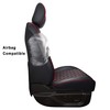 Huidasource 2018-2023 Wrangler JL Front Seat Covers, 2Pcs Front Seat