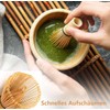 LATRAT Bamboo Tea Whisk, Bamboo Whisk for Matcha Tea, Matcha