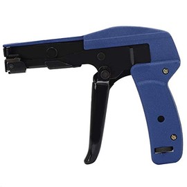 Ocean Blue Cable Tie Gun Aluminum Nylon Tie Tensor Herramienta de sujeción