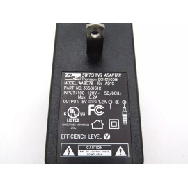 ACBEL SWITCHING ADAPTER WA8078   5V 1.2A  NOS