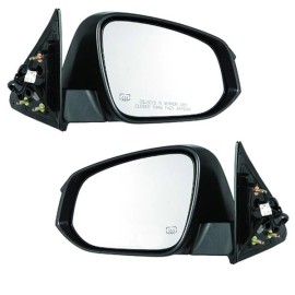 For 14-18 Highlander Rear View Mirror Power Heated w/Turn Signal Lamp Set Pair