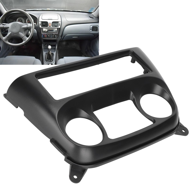 1DIN Car Stereo Radio Fascia ABS Wearproof Navigation Trim Replacement