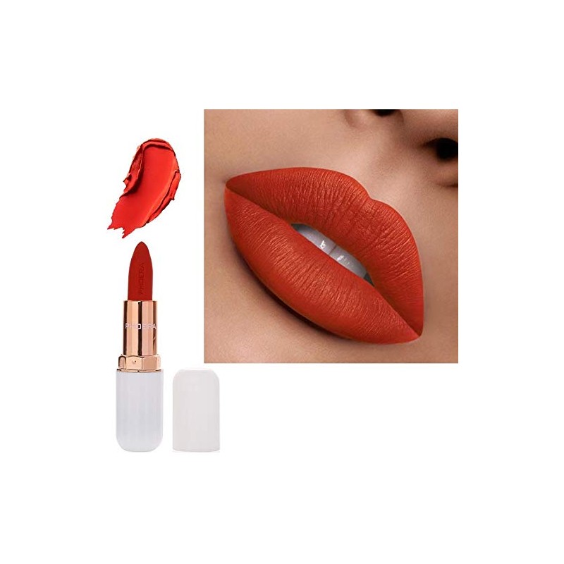 AQUAPURITY PHOERA ABSOLUTE VELVET MATTE LIPSTICK LONG LASTING WATERPROOF PIGMENT