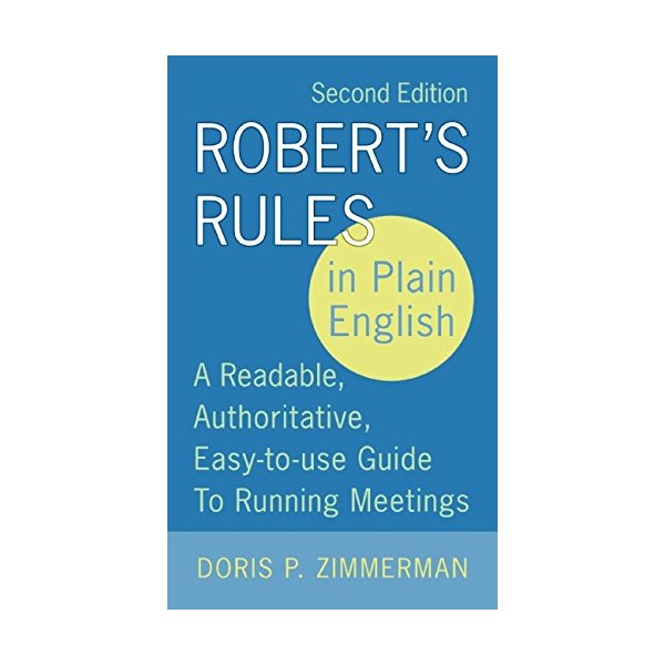 Robert's Rules in Plain English 2e