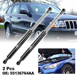 X AUTOHAUX Hood Damper Hood Damper for PM1074 Jeep Grand Cherokee 1999-2004 Pack