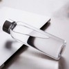 Encheng Glass Water Bottles,16oz Glass Drinking Bottle With Leakproof Stainless