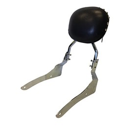 Studded Round - Sissy Bar Backrest for 07+ Honda Shadow Spirit VT750C2 Shaft Drive