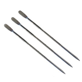 CaLeQi 3Pcs Barista Coffee Latte Decorating Art Pen Stainless Steel Household Kitchen Tool
