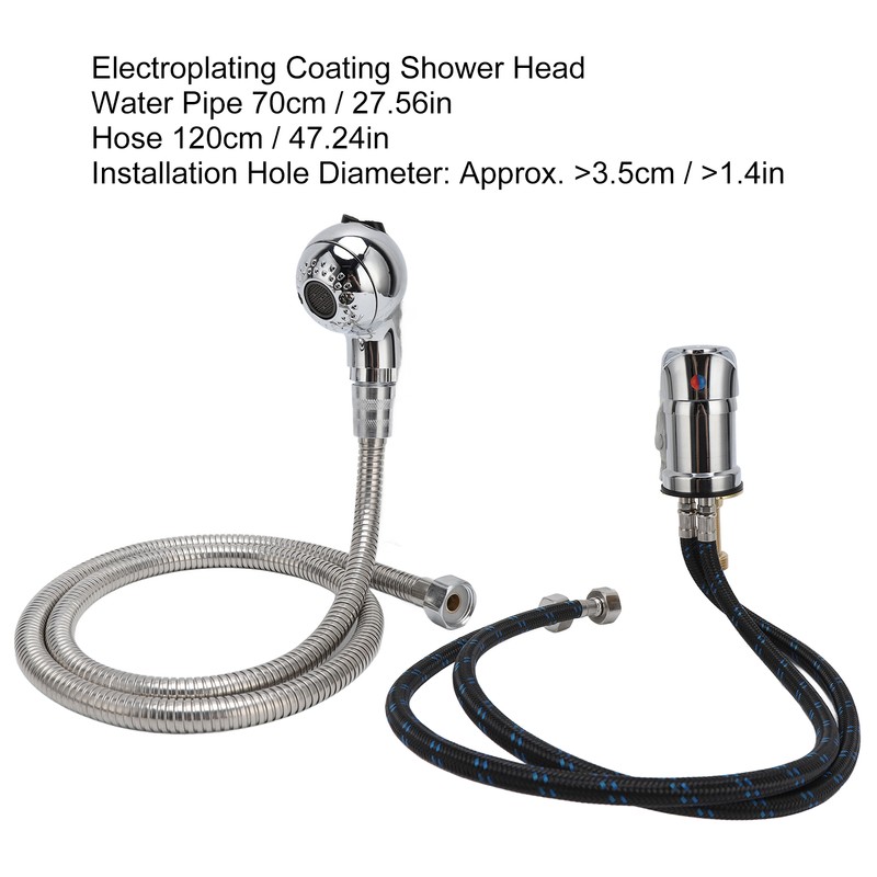 Shampoo Bed Chair Faucet 70cm Pipe Hot Cold Water 120cm