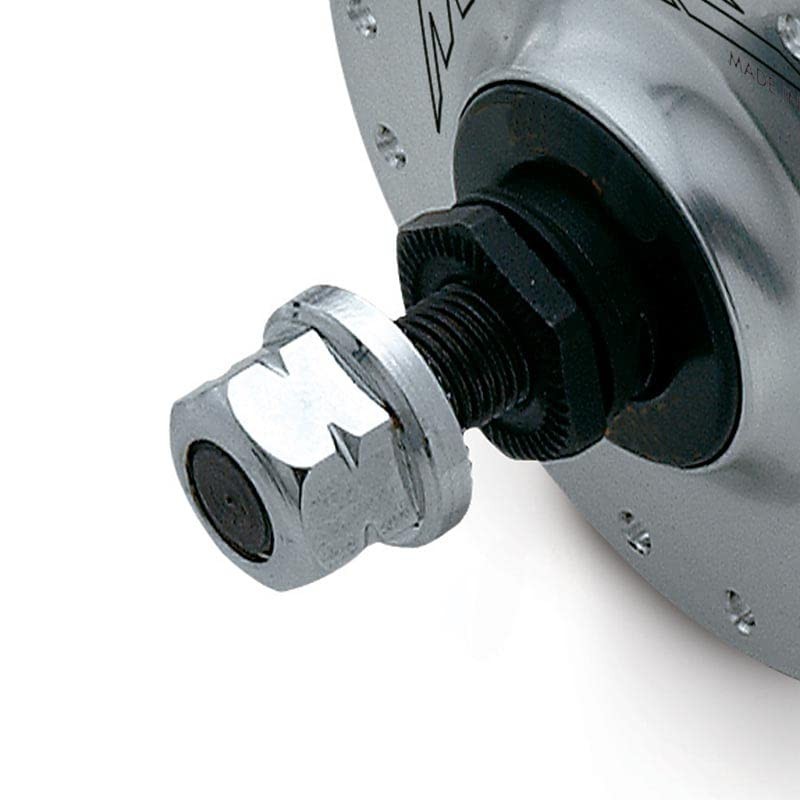 Miche Unisex - Adult Axle Nut-03422102 Axle Nut, Silver, One