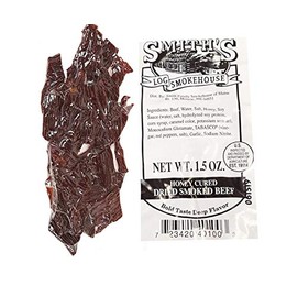 Smith's Honey Cured Beef Jerky, 1.5oz, Made in Maine (3 Count)