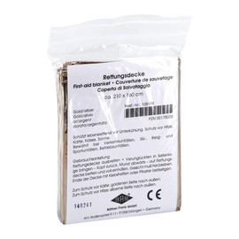 RETTUNGSDECKE Car 160 x 210 cm Gold/Silver Pack of 1