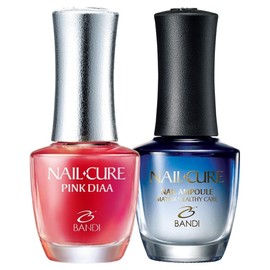 Bandi BANDI Nail Cure Pink Diamond Nail Ampoule Kit, 1 Piece / 반디BANDI 네일큐어 핑크다이아 네일 앰플 키트, 1개