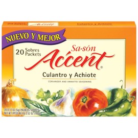 Sa-son Accent Seasoning with Culantro y Achiote, 20 Packets (Pack of 18)