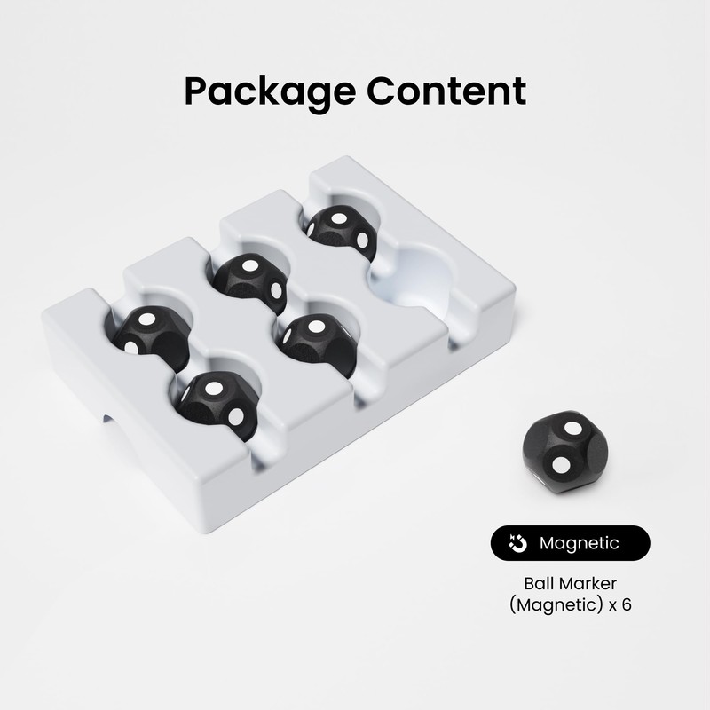 Revopoint 6 Pieces 3D Magnetic Ball Marker Kit for 3D