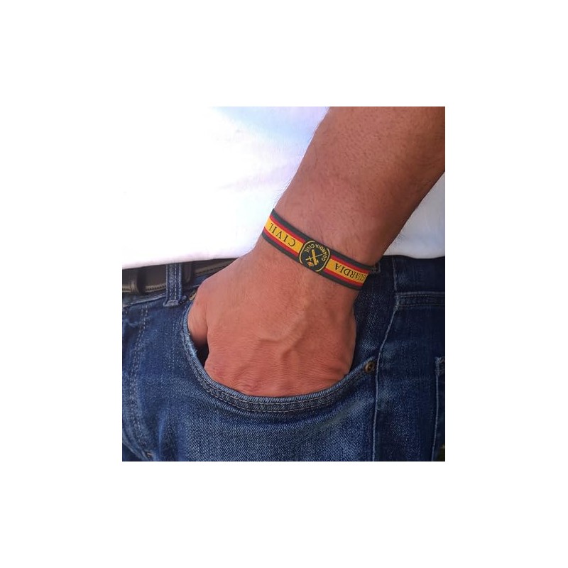 GOS Best Supplies Guardia Civil Spain Crest Bracelet for Men
