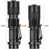 The Battery Connection 10 x Military Mini LED Flashlight Police