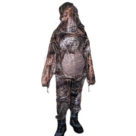 Waxaya Mosquito Netting Suit Net Bug Pants & Jacket Bug Clothing for Hunting Fishing Gardening (M/L)