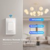Thinkbee Self-Powered Wireless Light Switch and Receiver Kit, Kinetic Remote