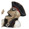 Ebros Gift Bootleg Rum Gold Tooth Pirate Captain Hook Skeleton
