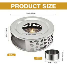 Teapot Warmer, Tea Warmer, Tea Light Food Coffee Warmer