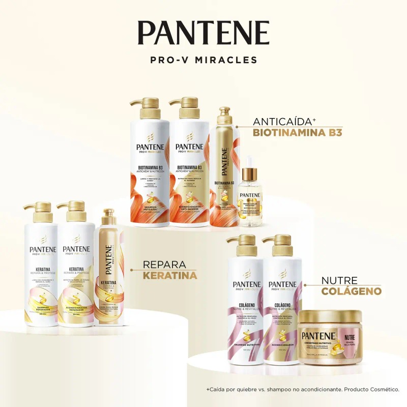 Shampoo Pantene Anticaída Biotinamina 510