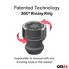 OMAC Wheel Lock Kit for RAM 2500/3500 M14X1,5 Nut Galvanized
