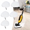 CHEOTIME 5 Pieces Steam Mop Pads Reusable Washable Microfiber Steamer