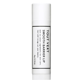 (Touver) Smooth Barrier Lip 0.2 oz (4 g), Ceramide, 100% Natural Derived, Rough Lips, Sensitive, Dry, Moisturizing, Citrus Orange Scent