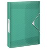 Esselte A4 Box File, Holds 200 Sheets, 25mm Spine, Translucent