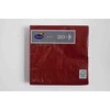 Duni Serviettes 3lagig Tissue Uni 20er Bordeaux, 33 x 33