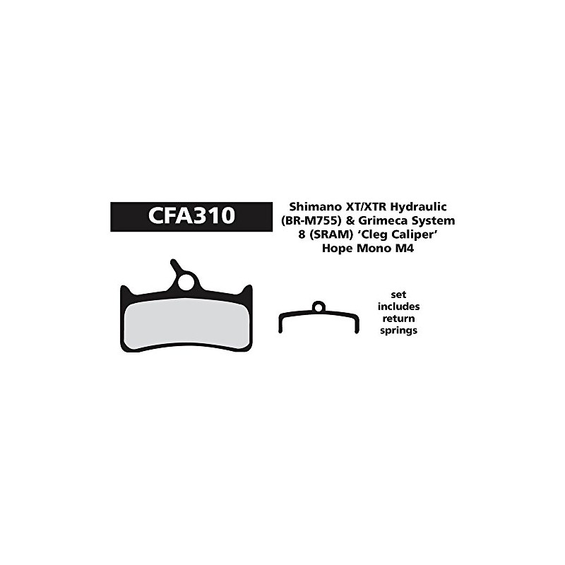 EBC Brakes CFA310 Disc Brake Pads, Compatible with Hope Mono