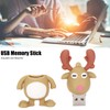 USB Flash Drive Lightweight Portable Safe Reliable Exquisite PVC Christmas